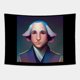 George Washington | American President | Digital Art Tapestry