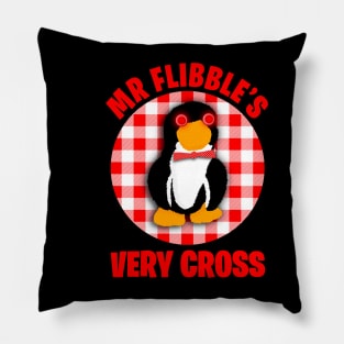 Mr Flibble’s Very Cross Pillow