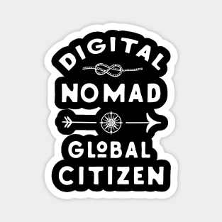 Digital nomad global citizen Magnet