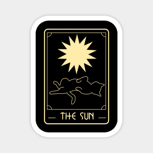 Tarot card Cat edition THE SUN Magnet