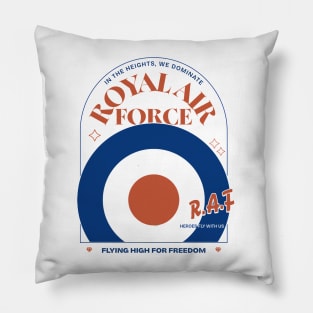 RAF Royal Air Force Insignia Pillow