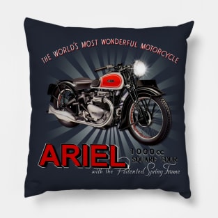 Gorgeous Ariel 1000 Square 4 Motorcycle Pillow