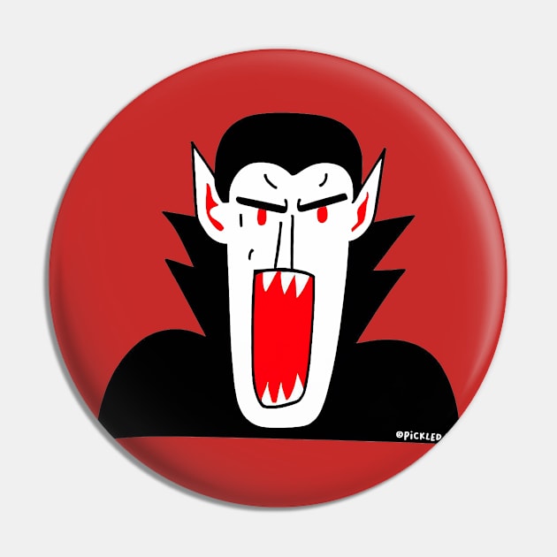 Dracula cartoon Pin by Pickledjo