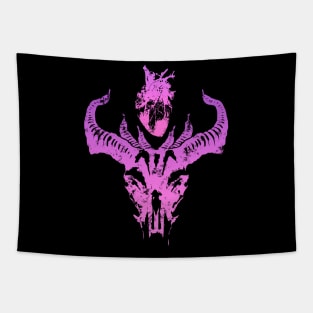 Devil and Heart - Pink Tapestry