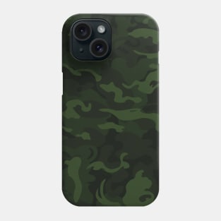 Dark Green Camouflage Phone Case