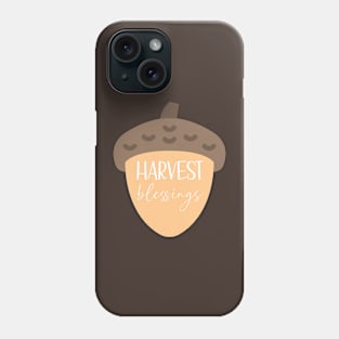 Harvest Blessings Acorn Phone Case