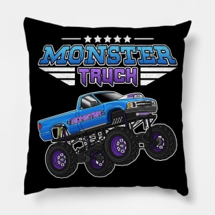 Monster Truck Pillow