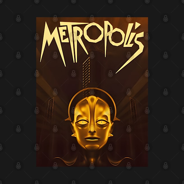 Metropolis 1927 Fritz Lang Classic Science Fiction Film by Seaside Designs