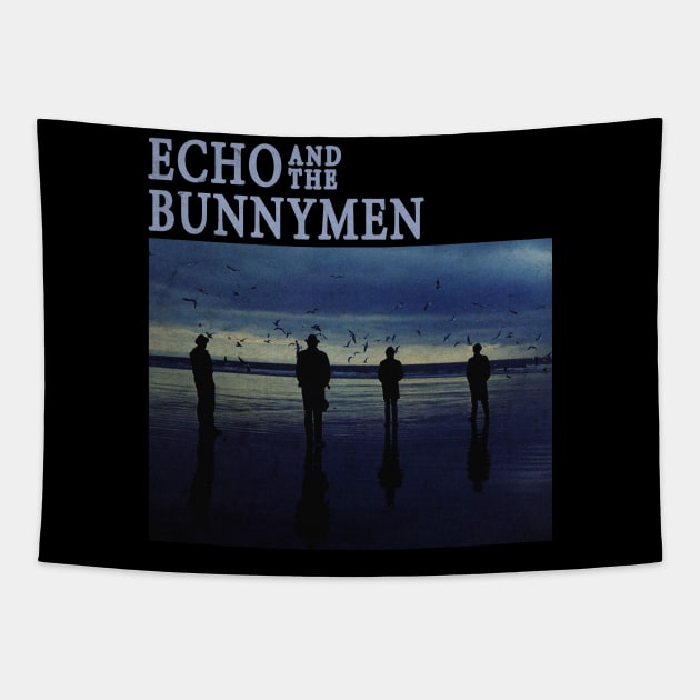 Echo And The Bunnymen Vintage Tapestry by Sal.Priadi