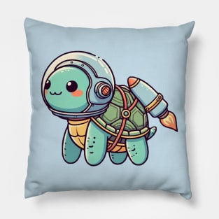 Jetpack Turtle Pillow