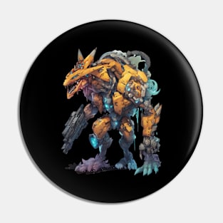 mecha monster Pin