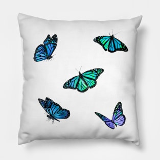 Northern Lights Butterflies Sticker Pack Pillow