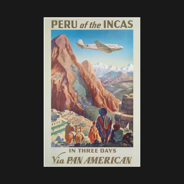 Vintage Poster Peru of the Incas by Yaelledark