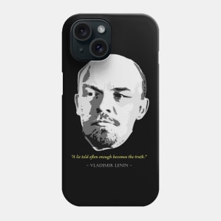 Vladimir Lenin Quote Phone Case