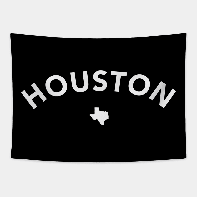 Houston TX Tapestry by Nick Quintero