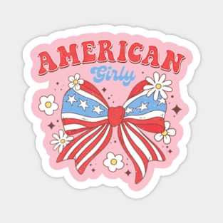 American Girl Girly Coquette Magnet