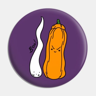 Long Ghost and Long Pumpkin Pin