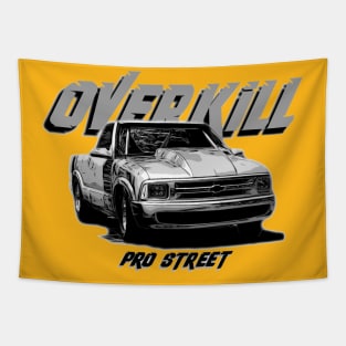 Overkill Pro Street S10 on BACK of Shirt Tapestry