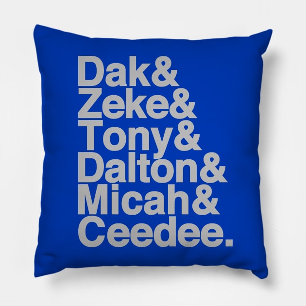 Dallas Jetset Pillow by huckblade