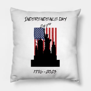 Independence Day, USA  4July, 1776-2023, 247th Pillow