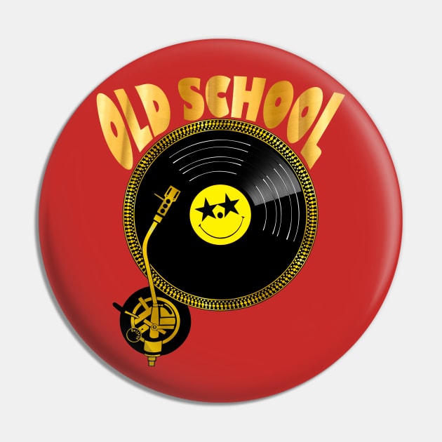 old school is gold Pin by retroracing