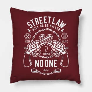 Street outlaws Pillow