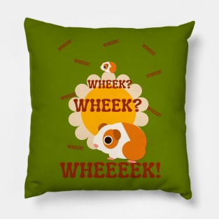 Wheek Wheek Wheek Wheek Pillow