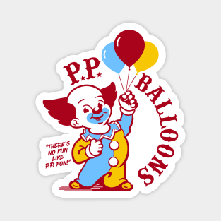 P.P. BALLOONS Magnet