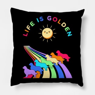 Life is Golden Pillow