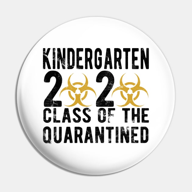 Kindergarten Graduation 2020 Class Of The Quarantined Pin by GraphicTeeArt