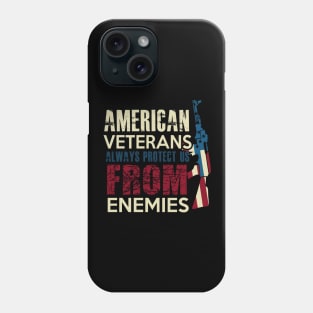 Vets protect us from enemies Phone Case