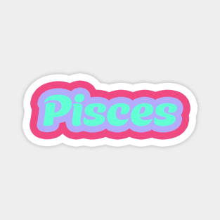 Pisces - In the Pisces Power Colors Magnet