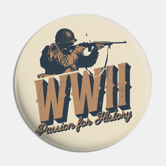 World War 2 - Passion For History Pin by Distant War