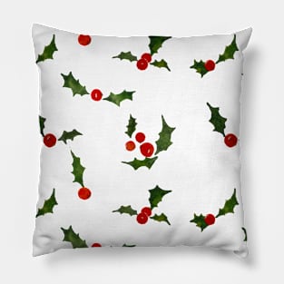 holly pattern Pillow