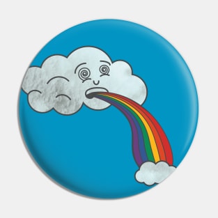 Dizzy Rainbow Pin