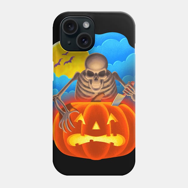 Vintage Halloween Phone Case by tommartinart