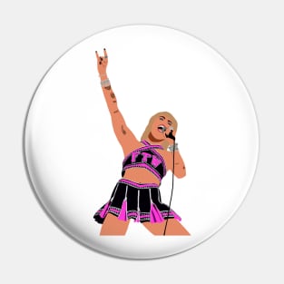 Super Bowl Miley Pin