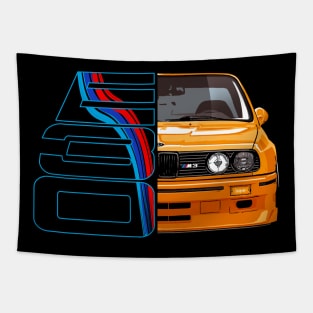 BMW M3 E30 Classic Tapestry