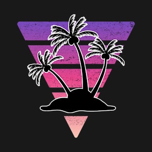 Colorful, Tropical Design for People Who Love the Beach T-Shirt