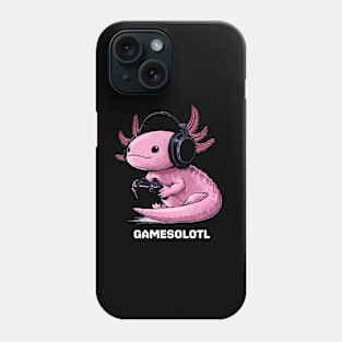 Gamer Axolotl Phone Case