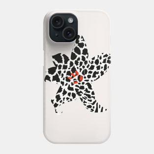 Zebra Blossom Phone Case