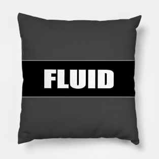 Fluid - Black Pillow