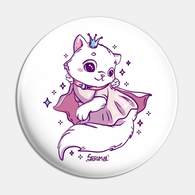 Cute cat princess is cute royal kitten Pin by SPIRIMAL