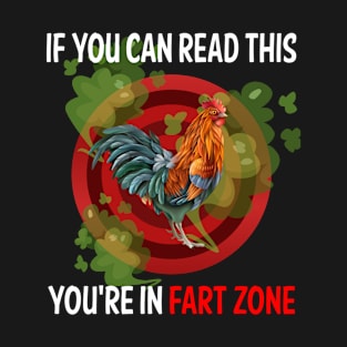 Fart Zone Chicken 06 T-Shirt