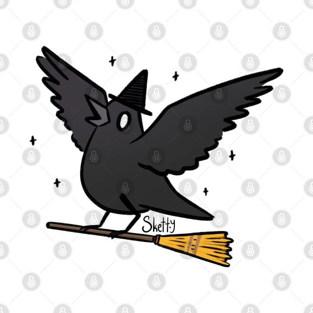 Crow Witch by jastinamor