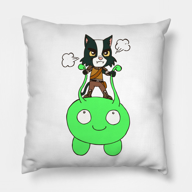 mooncake final space pillow