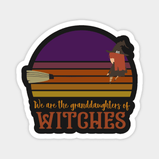 We are the granddaughters of witches Magnet