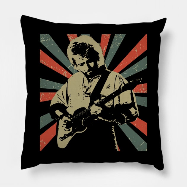 Keith Whitley || Vintage Art Design || Exclusive Art Pillow by Setipixel