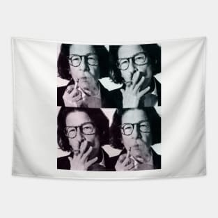 Fran Lebowitz X 4 Tapestry