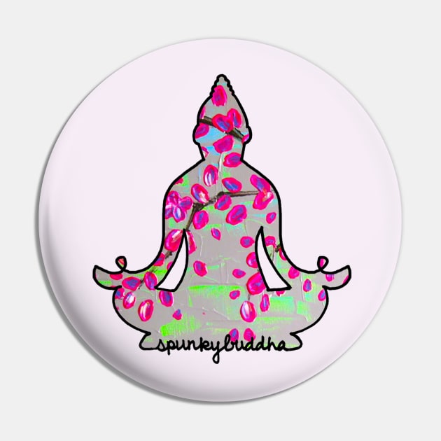 Spring Buddha Pin by Spunky Buddha